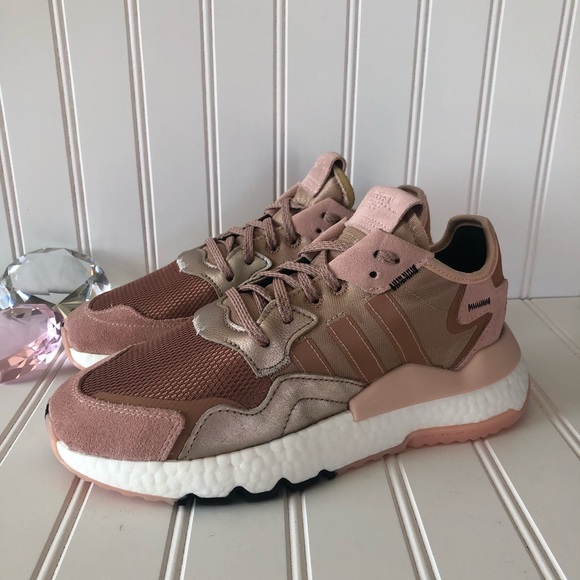 adidas Shoes - Adidas Originals Nite Jogger - Rose Gold Sneaker
